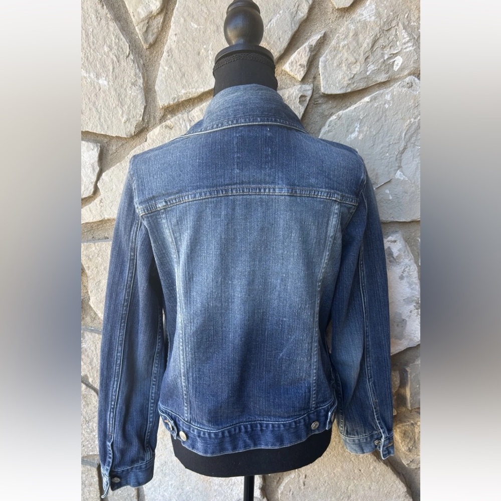Old Navy Y2K Vintage Womens Denim‎ Jacket Size Medium Excellent Condition - Picture 2 of 9